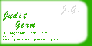 judit germ business card